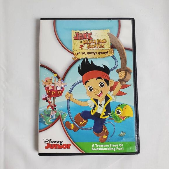 Jake and the Never Land Pirates: Yo Ho, Mateys Away! (DVD, Disney Junior) - Picture 1 of 5